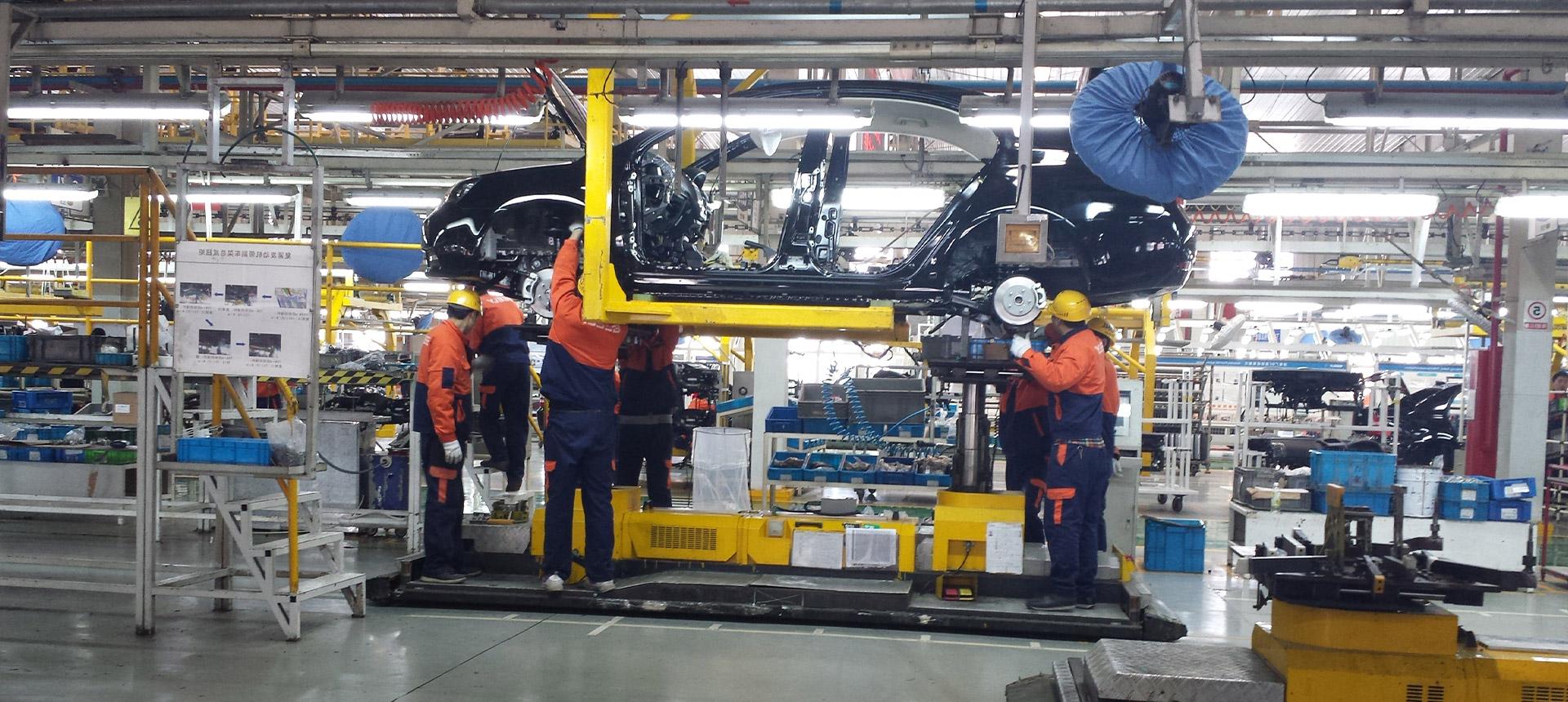 Automobile production line